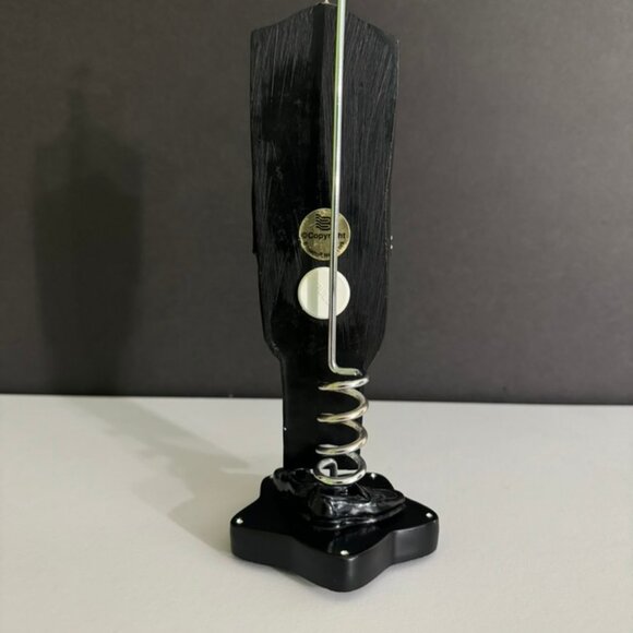 VTG Bonetto Man in Tux Hanging Clock & Stand w/ Shoes- Mantel,Desk, Shelf  EUC - Picture 9 of 9